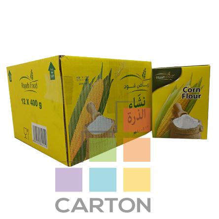 RIYADH FOOD CORN FLOUR 12*400GM